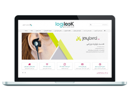 نمونه طراحی فروشگاه اینترنتی پرستا شاپ لاجی لوک